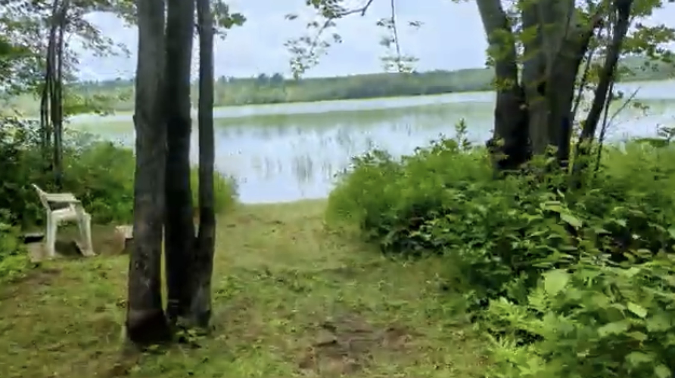 At the lake